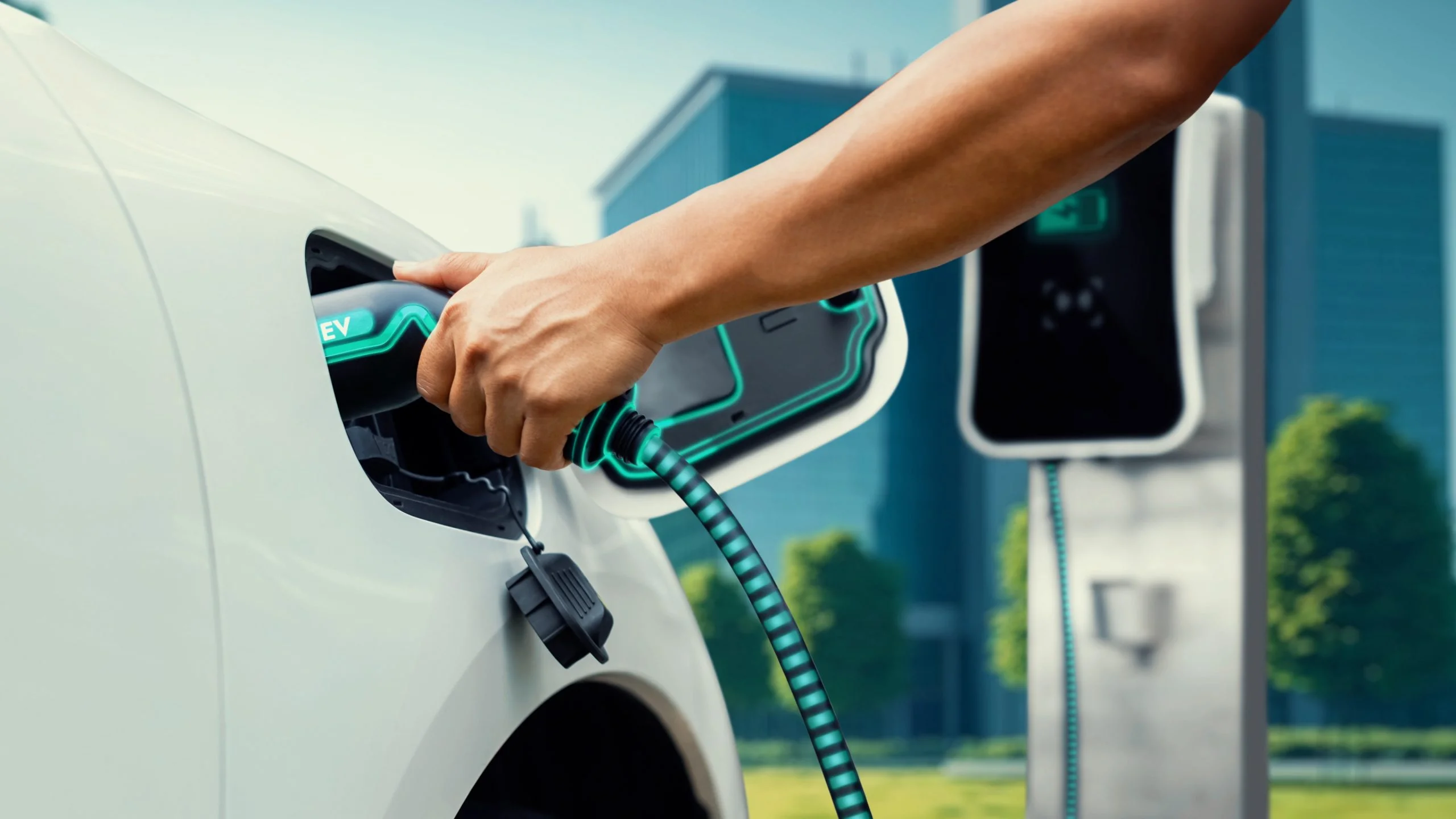 Elektrikli araç şarj bağlantısı